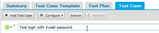 name test case
