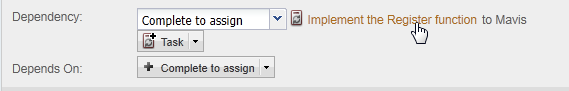 open task
