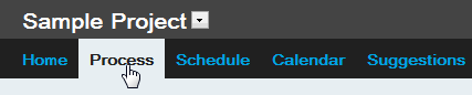 open process tab