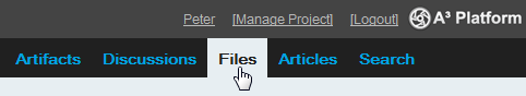 files tab