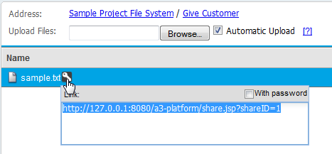 share file