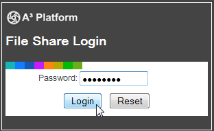 login with password