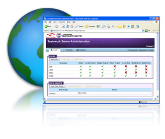 Web-based management interface
