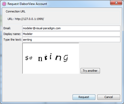request account