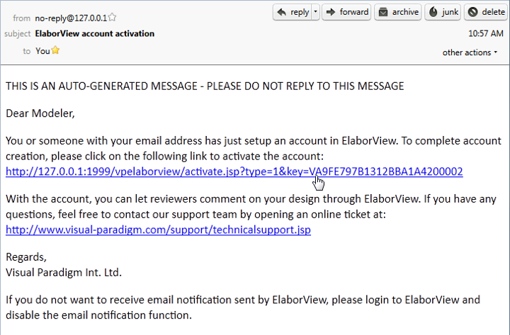 act email