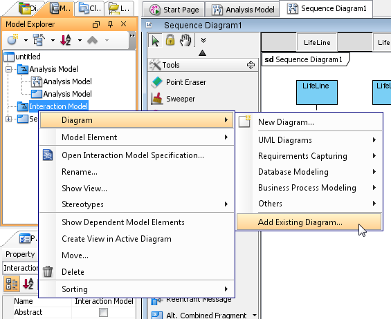 add existing diagram