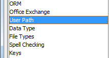 sel user path