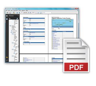 Generating PDF report