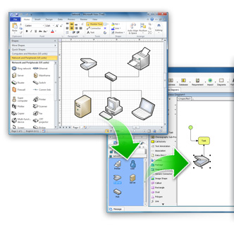 Import Visio diagram to Stencil