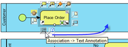 create text annotation