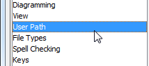 sel user path