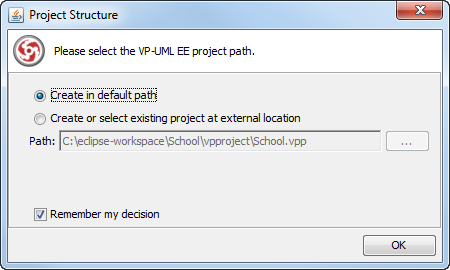 project structure dialog