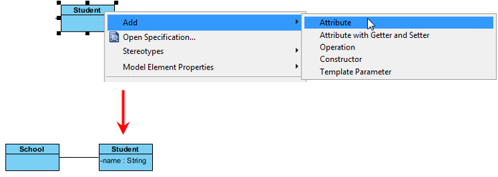create attribute