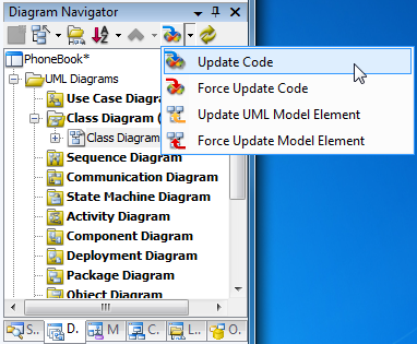 update code