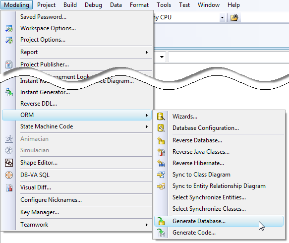 generate db