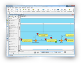 Simulation Annotation on Diagram