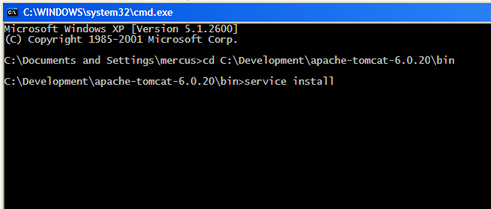 Install service