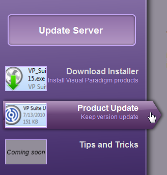 product update
