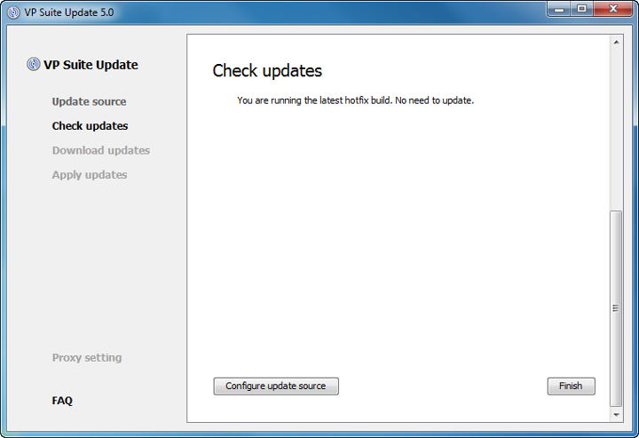 nothing to update