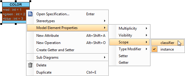 select classifier