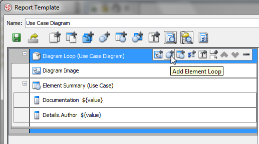 add element loop