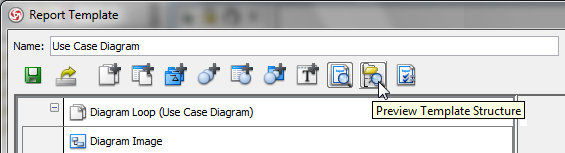 press preview template structure