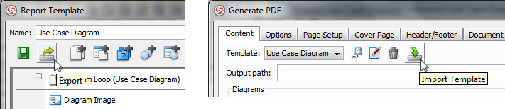 export report template