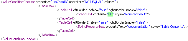 change static text