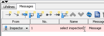 name message