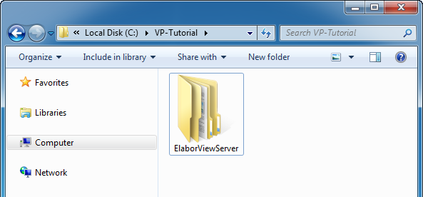 server extracted