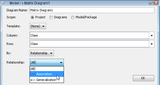 select relationship