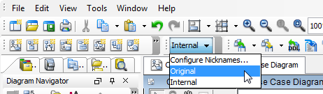 select original