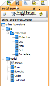 open model explorer