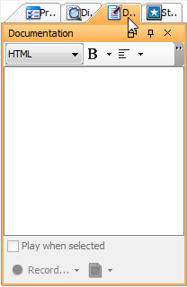 open doc pane