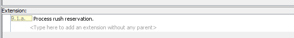 enter extension